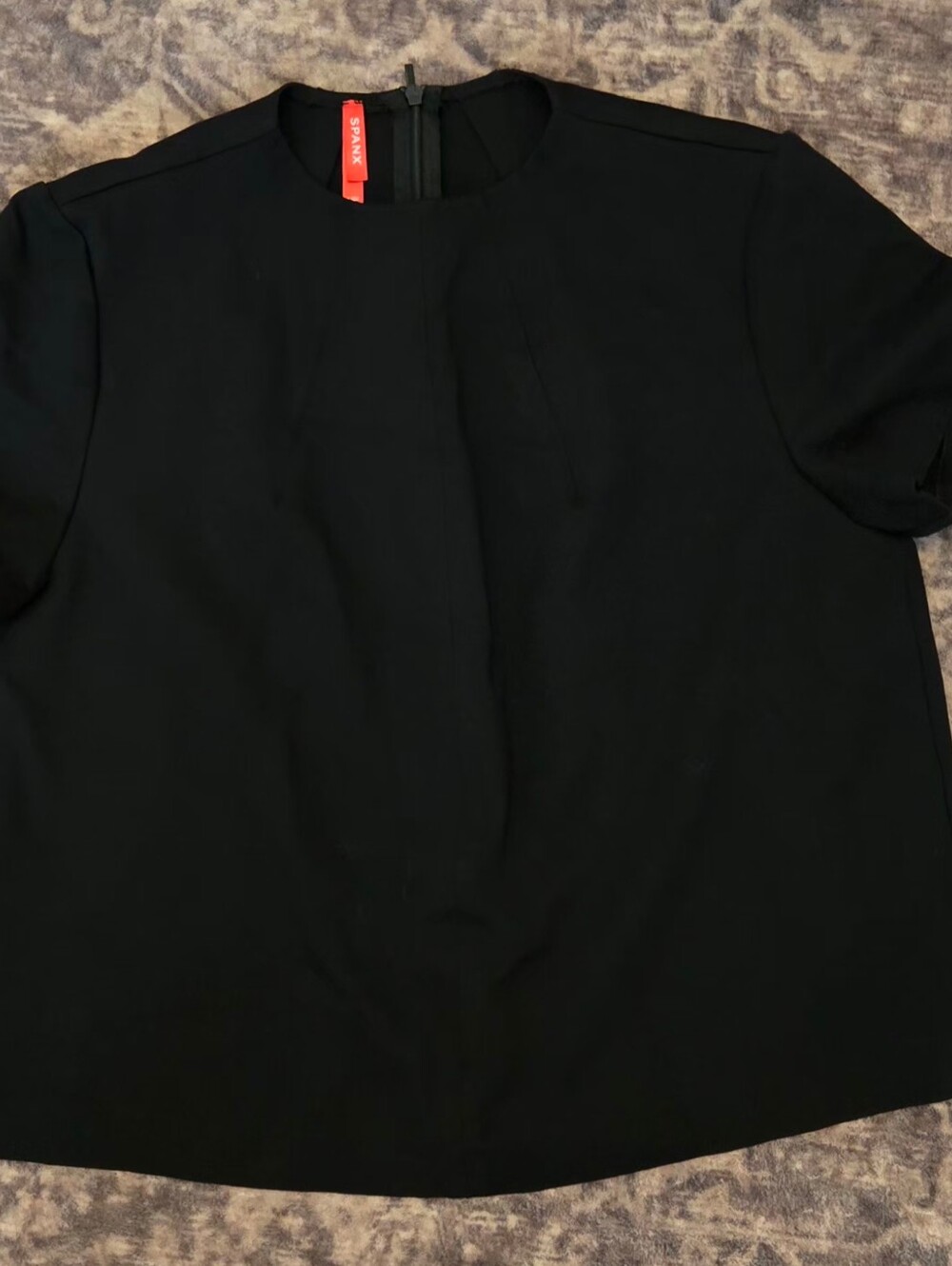 SPANX The Perfect Funnel Top Ponte Shirt Large